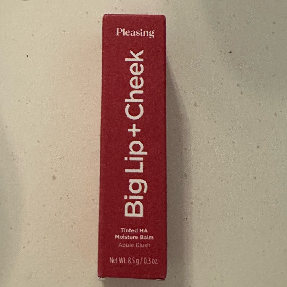 PLEASING BIG LIP AND CHEEK IN APPLE BLUSH